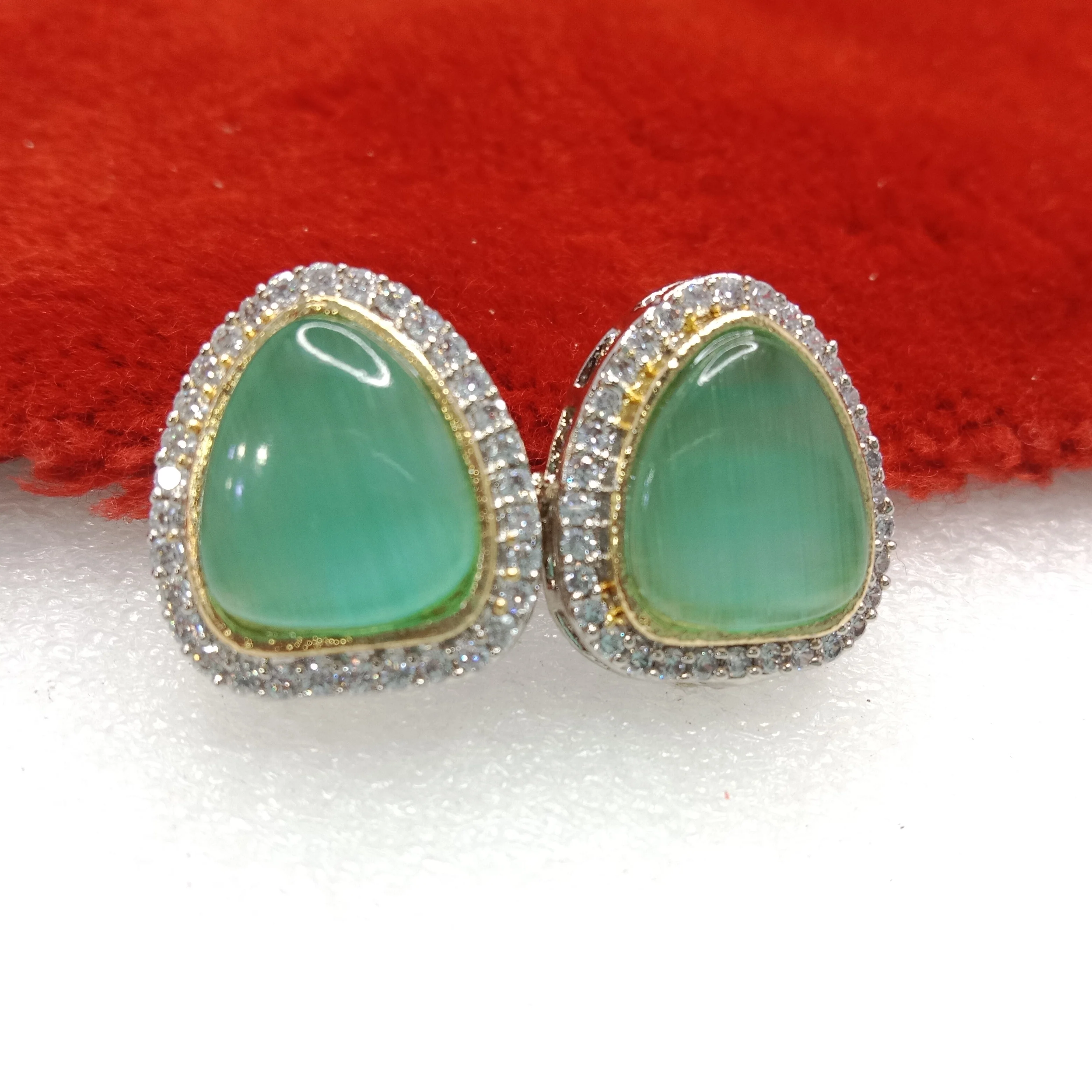 High quality(1 pair) erasing mint colour 22mm (2cm)