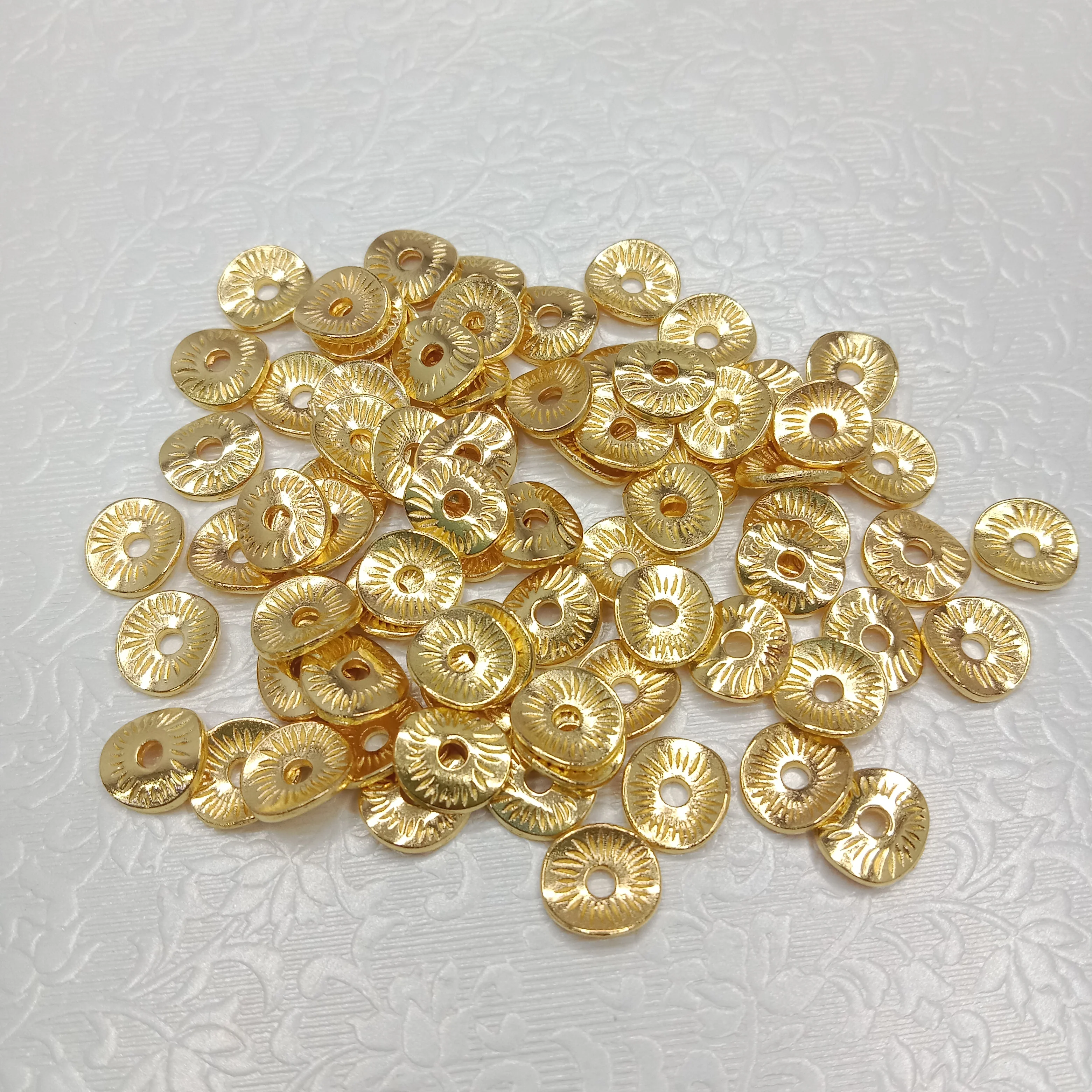 High quality spacers metal beads 95pcs connectors