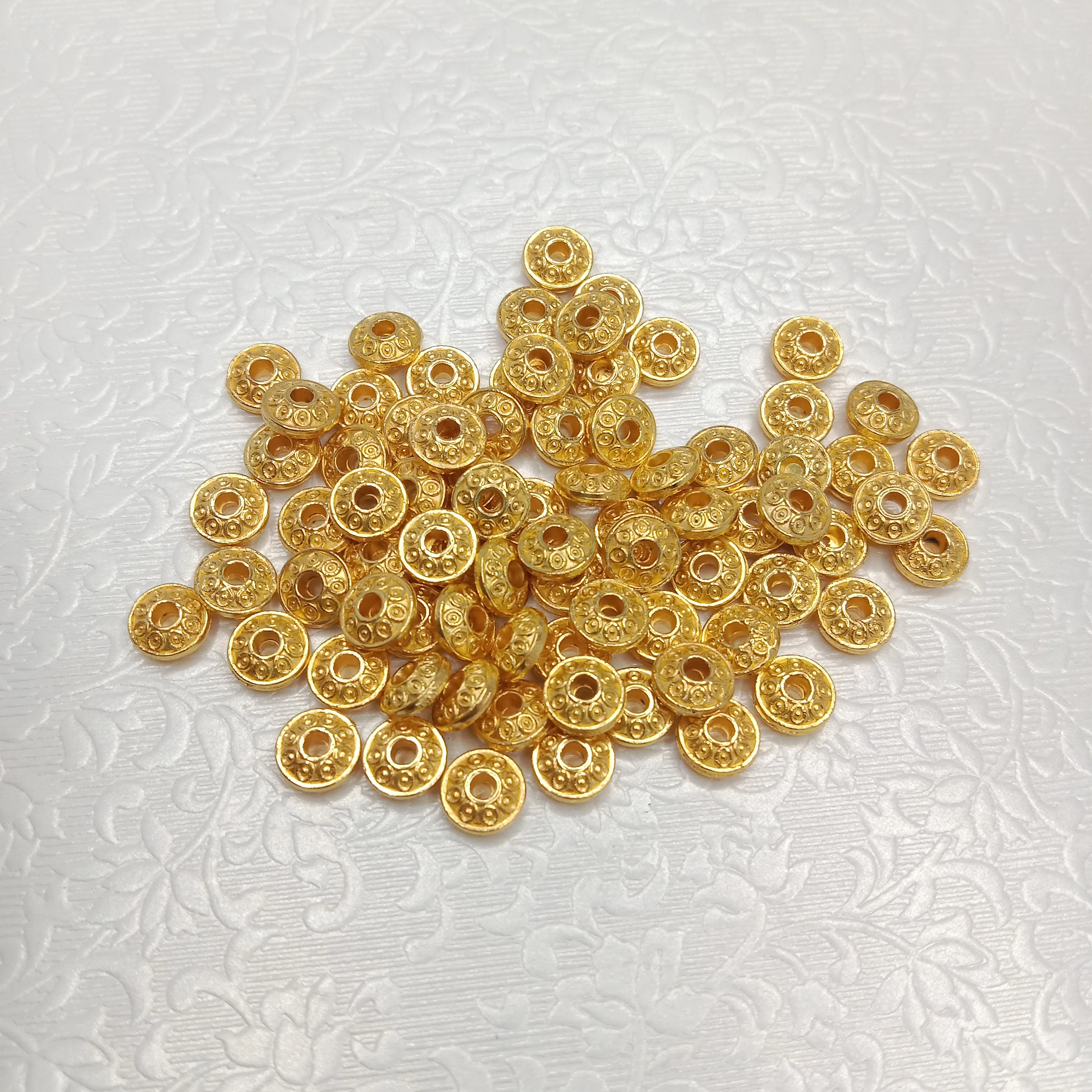 High quality spacers metal beads 95 pcs connectors