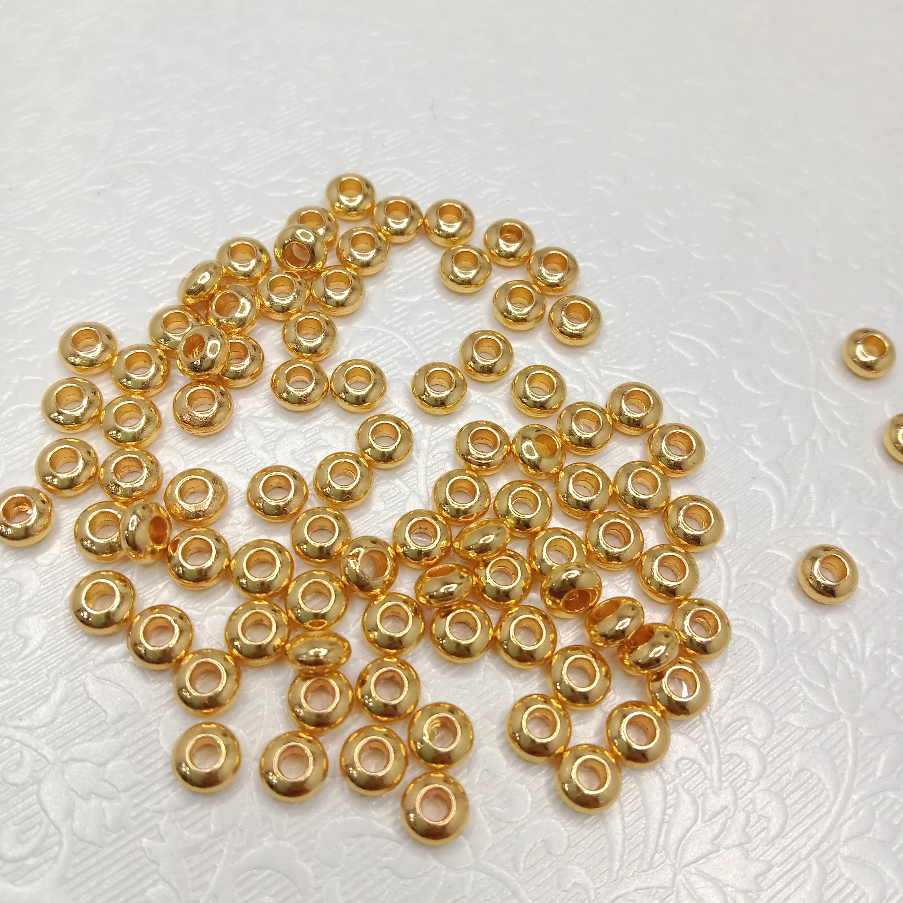 High quality spacers metal beads 95 pcs connectors