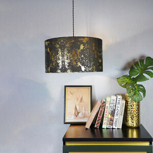 Vesper Black and Gold Shade - Gold