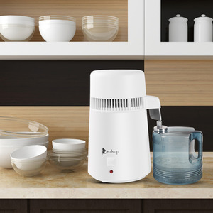 4L Countertop Water Distiller - White by ZOKOP