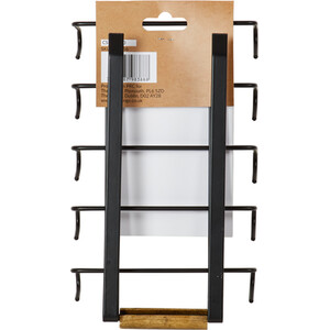 Malmo Under Shelf Mug Holder - Black