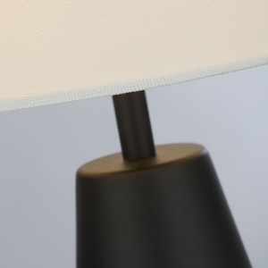 Orson Pair Touch Table Lamps - Black by Lighting Collection