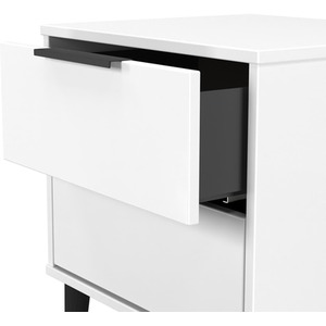 Tulsa Ready Assembled 3 piece Furniture Pack - White Ash