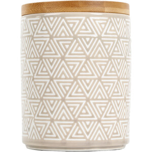 Geo Triangles Canister