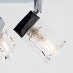 Ritz Ice Cube IP44 Rated 3 Way Adjustable Bathroom Ceiling Spotlight - Polished Chrome by ValueLights