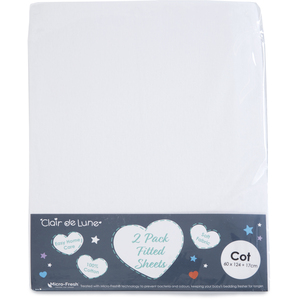 CDL Baby Fitted Sheet by Clair De Lune
