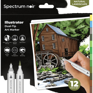 Spectrum Noir Illustrator 12 Pack by Spectrum Noir