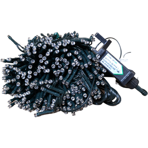 LED Christmas Multi Function Mains Operated Timer String Lights - Cool White / 0.9kg / no by Samuel Alexander