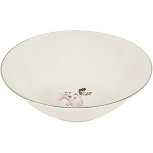 Daisy Farm Salad Bowl - White