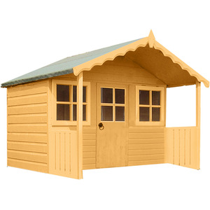 Stork Playhouse - Honey Brown by Shire Garden Buildings