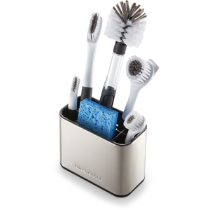 KitchenAid Stainless Steel Sink Brush Caddy - Grey by KitchenAid