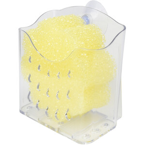 Sponge and Holder Set - Yellow