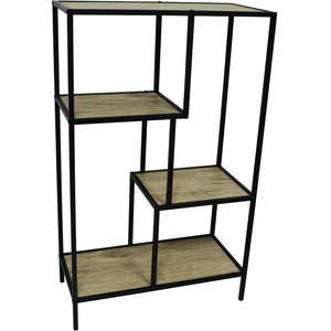 WATSONS - Bookcase Display Unit - Light Oak - Light Oak / Black by Watsons