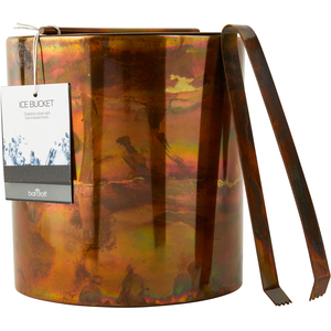 BarCraft Small Copper Ice Bucket with Lid - Copper by BarCraft