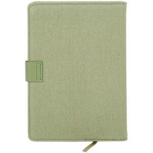 Eco A5 Cotton Notebook - Green