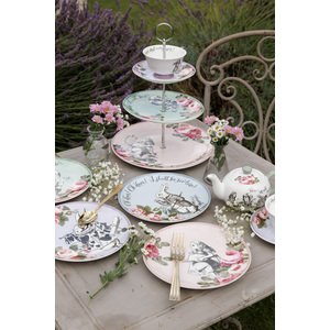Mikasa Bone China 3-Tier Cake Stand - Mixed by Mikasa