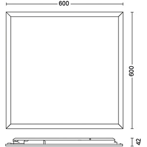 Philips LED SceneSwitch Touch Ceiling Panel 36W 40K - White by Philips