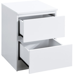3 Piece Furniture Set Chest of Drawers Bedside Tables Birlea Oslo - White by Birlea