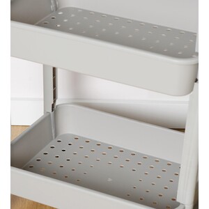 3 Tier Trolley with Wheels - Grey