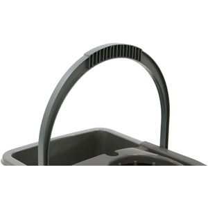15 Litre Recycled Plastic Mop Bucket - Grey by JVL