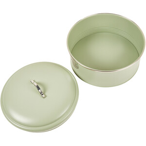 Ribbed Cake Tin - Sage
