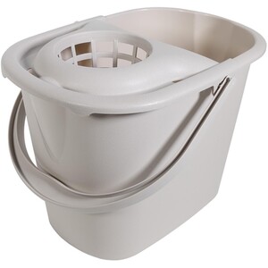 Mop Bucket 14L - Warm Grey by Tontarelli