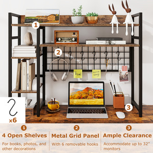 Desktop Display Rack by Costway