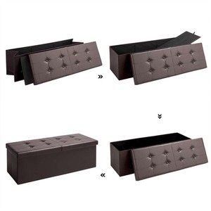 Home Storage Bench Robust - Brown