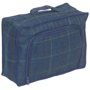 Blue Tweed Cooler Picnic Bag - Blue by Red Hamper