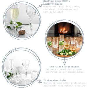 Orchestra Glassware 24pc Set - Clear by RCR Crystal