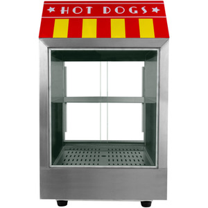 Hot Dog Steamer with Tongs and Sauce Bottles - Red by KuKoo