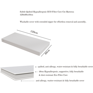 Lilibet Cot Black with Mattress - Black by Viculii Ltd