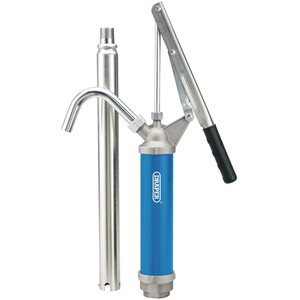 Draper Heavy Duty Lever Action Barrel Pump - Black, Silver by Draper