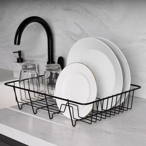 Dish Drainer Plate Rack - Black by OHS