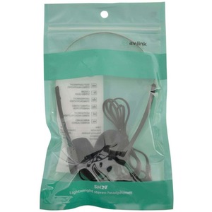 Lightweight Stereo Adjustable Headphones by av:link