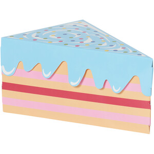 Pack of 8 Cake Boxes - Blue