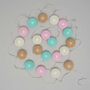 Glow LED String Lights - Pom Pom by Litecraft