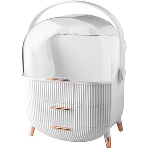 Luxurious Makeup Dustproof Organiser by Livingandhome