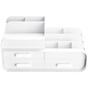 Versatile Makeup Organiser Box with Drawers by Livingandhome