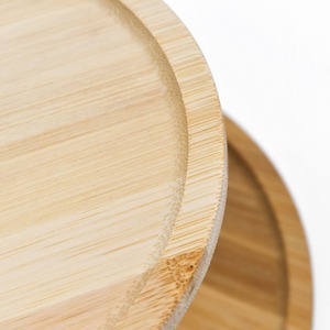 Bamboo 2 Tier Cake Stand Display - Bamboo by Maison Des Cadeaux