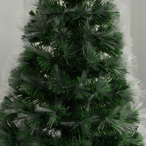 HOMCOM 6FT Multicoloured Artificial Christmas Tree with PreLit Modes Metal Stand - Green, blue and red by HOMCOM