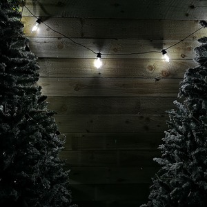 LED Connectable Festoon Lights Christmas Decorations by Samuel Alexander