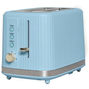 Contour Two Slot Plastic Toaster - Baby Blue by MY
