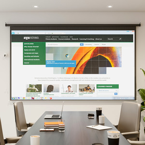 Electric Motorized Projector Screen by Livingandhome