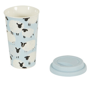 Highland Flock Travel Mug - Blue