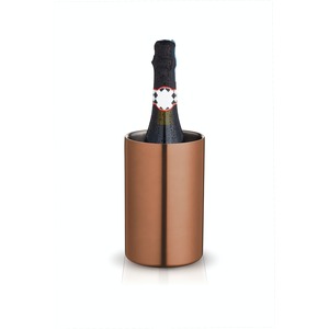 BarCraft Double Walled Copper Finish Wine Cooler, Gift Boxed - Copper by BarCraft