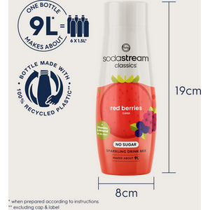 SodaStream Classics Sparkling Drink Mix - Red Berries by SodaStream