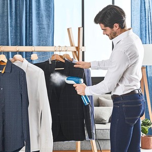 Tefal Access Steam 1300W Handheld Light Fast Garment Steamer - Blue by Tefal